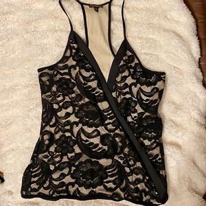 Express T-back lace cami